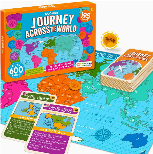 Juego de mesa Journey across the World